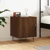 Image de vidaXL Table de chevet - Chêne marron