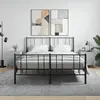 Image de vidaXL Tables de chevet - Gris béton - 2 pièces