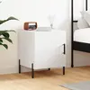 Image de vidaXL Table de chevet - Blanc