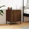 Image de VIDAXL Table de chevet - Chêne marron