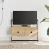 Image de vidaXL Meuble TV Mural MN833454 - Chêne sonoma