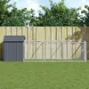 Image de VidaXL Niche avec cour pour chien - Anthracite