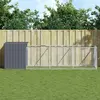 Image de vidaXL Niche avec cour anthracite
