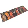 Image de vidaXL Tapis Cuisine Cuillère Épices - 60x180 cm