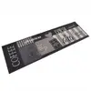 Image de Vidaxl Tapis de cuisine - Impression café - Noir