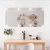 Image de vidaXL Miroir mural avec LED - Rectangulaire