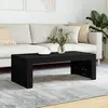 Image de vidaXL Table basse 102x50x36 cm - Noir