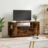 Image de vidaXL Meuble TV - Chêne fumé