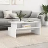 Image de vidaXL Table Basse - Blanc