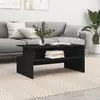 Image de vidaXL Table Basse Noir