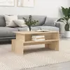 Image de VidaXL Table Basse Chêne Sonoma