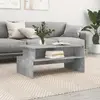 Image de vidaXL Table basse Gris béton 90x55x42,5 cm