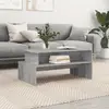 Image de VidaXL Table Basse Sonoma Gris - 90x55x42,5 cm