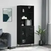 Image de VidaXL Buffet haut - Noir