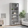 Image de vidaXL Buffet haut - Sonoma gris