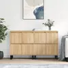 Image de vidaXL Buffets 2 pièces Chêne sonoma