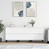 Image de vidaXL Buffets 3 pcs Blanc 180x35x70 cm