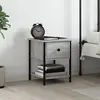 Image de vidaXL Table de Chevet Sonoma Gris