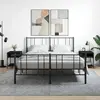 Image de vidaXL Tables de chevet 2 pcs noir