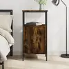Image de vidaXL Table de chevet - Chêne fumé