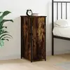 Image de vidaXL Table de chevet - Chêne fumé
