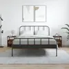 Image de vidaXL Tables de Chevet 2 pcs - Chêne Fumé