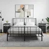Image de VIDAXL Lot de 2 Tables de Chevet Noir - 40x42x60 cm