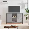 Image de VIDAXL Meuble TV sonoma gris 100 cm