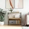 Image de vidaXL Bibliothèque Chêne Sonoma 80x30x78,5 cm