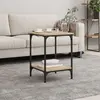 Image de vidaXL Table Basse - Chêne Sonoma - 40x40x55 cm