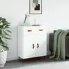 Image de vidaXL Buffet blanc 69,5x34x90 cm