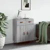 Image de vidaXL Buffet 90 cm - Sonoma gris
