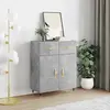 Image de vidaXL Buffet - Gris béton
