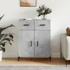 Image de vidaXL Buffet Gris béton