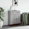 Image de vidaXL Buffet sonoma gris - 69.5x34x90 cm
