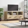 Image de vidaXL Meuble TV 102 cm Chêne Sonoma
