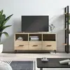 Image de vidaXL Meuble TV Chêne sonoma 102x36x50 cm