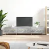Image de vidaXL Meuble TV - Gris béton