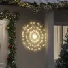 Image de vidaXL Étoile rayonnante 140 LED Blanc chaud