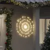 Image de vidaXL Étoiles Rayonnantes 140 LED 8 pcs - Blanc Chaud