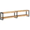 Image de vidaXL Meuble TV - 200 cm - Bois massif de manguier