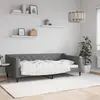 Image de vidaXL Lit de repos 90x190 cm - Gris foncé