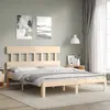 Image de vidaXL Cadre de lit sans matelas bois de pin massif
