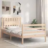 Image de vidaXL Cadre de lit sans matelas 100x200 cm bois massif