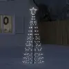 Image de VIDAXL Sapin de Noël à LED avec piquets 220 LED blanc froid 180 cm