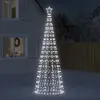 Image de vidaXL Sapin de Noël LED 300 cm - 570 LED blanc froid