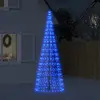 Image de vidaXL Arbre de Noël Lumineux 550 LED Bleu