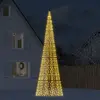 Image de vidaXL Sapin de Noël LED 500 cm - 1534 LED blanc