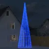 Image de vidaXL Sapin de Noël LED 800 cm - 3000 LED bleu