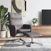 Image de vidaXL Fauteuil Inclinaison Gris Similicuir